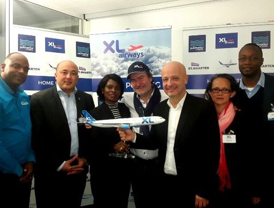 Minister Arrindell and Port St. Maarten Meet with XL Airways as Destination becomes Pullmantur Cruises Homeport