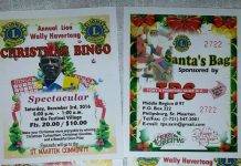 Lions Christmas Bingo on Dec. 3 at Festival Village