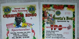 Lions Christmas Bingo on Dec. 3 at Festival Village