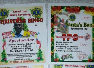 Lions Christmas Bingo on Dec. 3 at Festival Village
