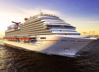Carnival Vista to make Inaugural Call on Saturday. Third new cruise ship for November