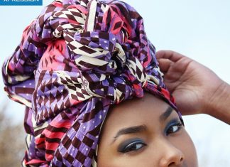 The art of head-scarf tying
