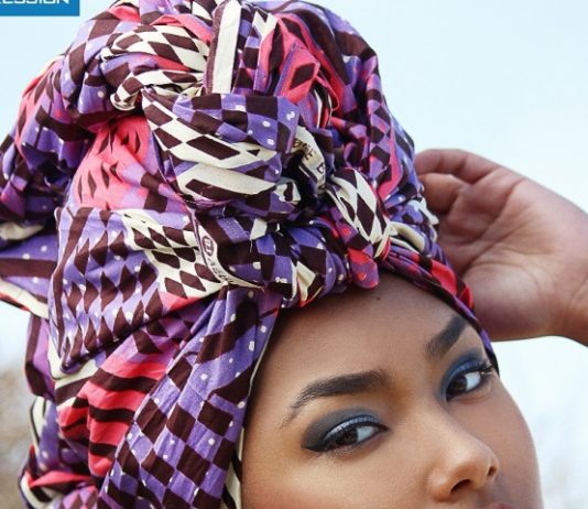 The art of head-scarf tying