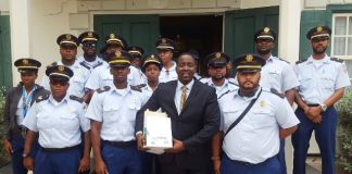 Police officers in court