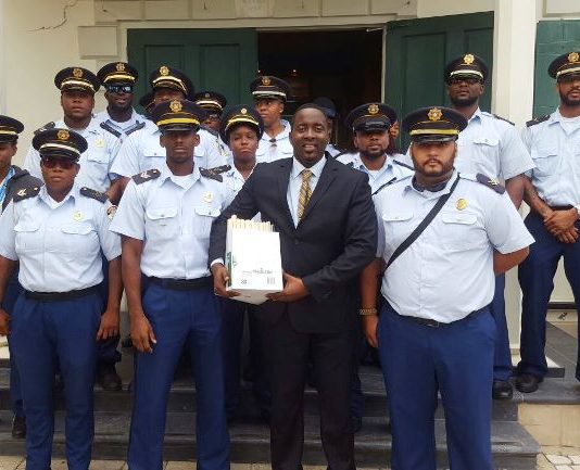 Police officers in court
