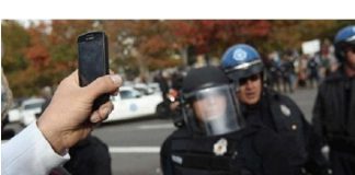USA: citizens’ right to film police activity in public places