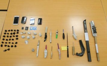 Jail searched