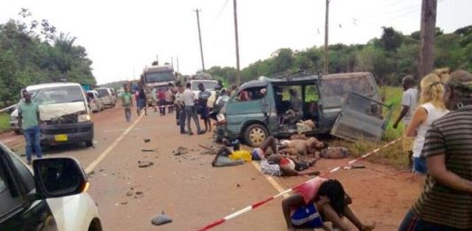 Two die in mini bus crash