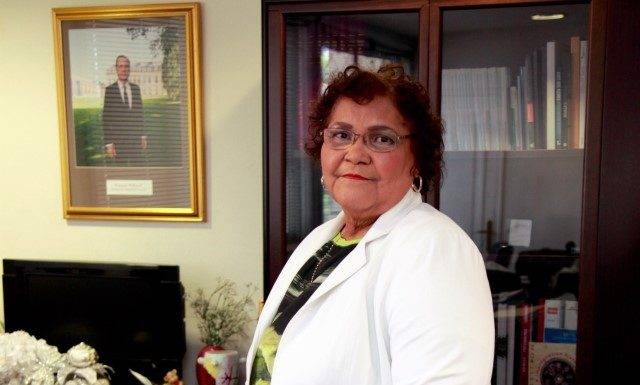 Aline Hanson extends condolences