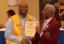 St. Maarten Lions awarded “Club of the Quarter”