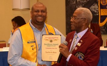 St. Maarten Lions awarded “Club of the Quarter”