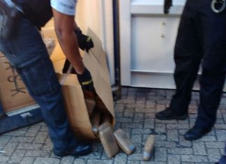 Aduanas confisca 360 kilos de “hiervas”