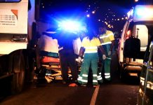 Colector de basura resulta atropellado por un vehículo