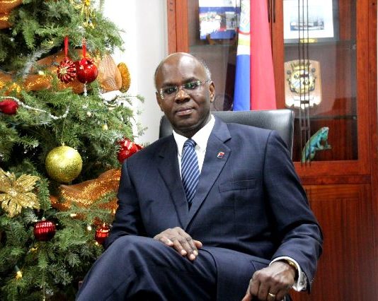 Governor Holiday receives update on formation from F. Meyers