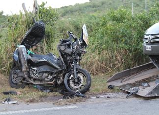 No hubo heridos en múltiple accidente automovilístico ocurrido en Orient Bay