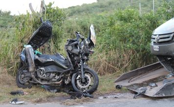 No hubo heridos en múltiple accidente automovilístico ocurrido en Orient Bay