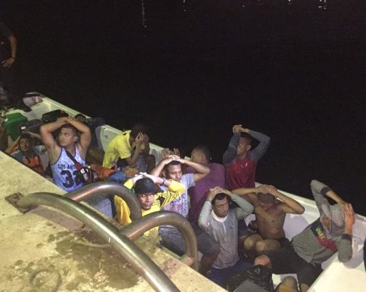 Dutch Caribbean Coastguard intercepts transport of illegal immigrants
