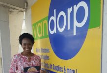 Gittens signing best seller at Van Dorp