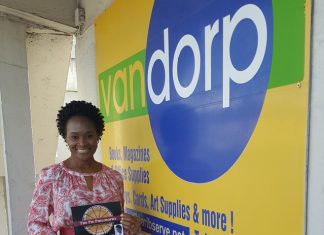 Gittens signing best seller at Van Dorp