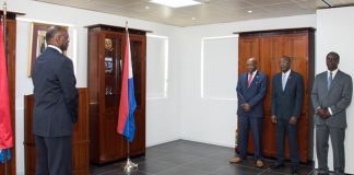 Governor Holiday swears in three new MPs