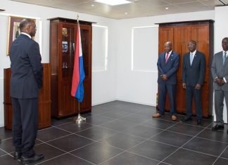 Governor Holiday swears in three new MPs