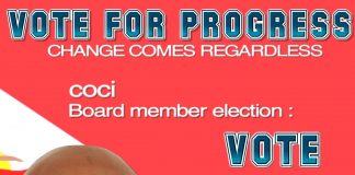 Elect me as your representative on Chamber of Commerce board