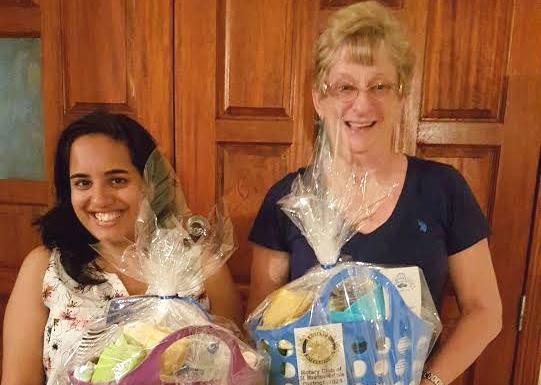 Rotary Club greet 1st baby of 2017