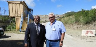 Minister of VROMI Emmanuel Tours the “Dump”