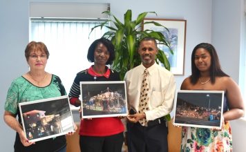 Winners of Christmas Lighting Competition