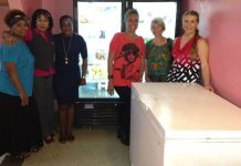Island Gems Charity Foundation donated a large freezer