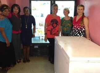 Island Gems Charity Foundation donated a large freezer