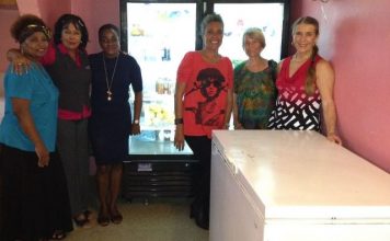 Island Gems Charity Foundation donated a large freezer