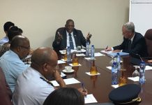 Minister of Justice meets with heads of Justice Depts.
