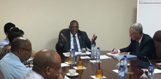 Minister of Justice meets with heads of Justice Depts.