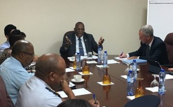 Minister of Justice meets with heads of Justice Depts.