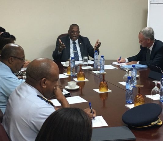 Minister of Justice meets with heads of Justice Depts.