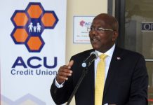 Prime Minister William Marlin addresses ACU at opening