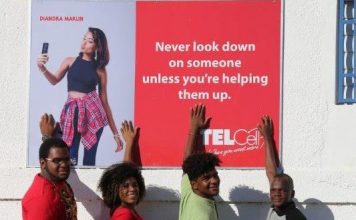 TelCell Breakthrough Talent Search winners show off positive posters