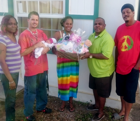 Commissioner Wilson presented a gift basket to Julissa Hassell