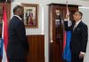 Governor Holiday swears in last new Member of Parliament