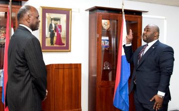 Installation new Deputy Minister Plenipotentiary