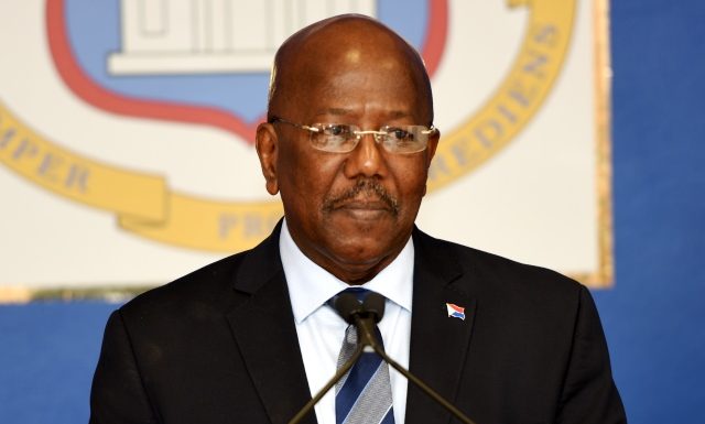 The Minister of General Affairs, Prime Minister William Marlin, hereby makes the following known.