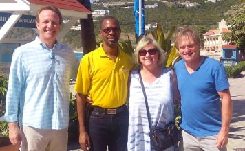 St. Maarten Tourist Bureau hosts Boston TV crew