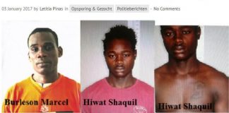 Arrestanten Marcel Burleson en Shaquil Hiwat ontvlucht uit cellenhuis; informatie gevraagd