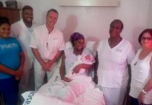 First baby born in Saba for 2017