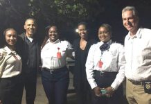 Ex-US President Barack H. Obama arrives in VI