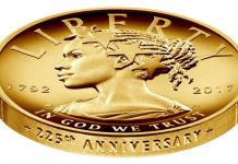 Lady Liberty shown as black woman on U.S. coin for first time