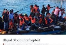 Illegal Sloop with 84 souls on board intercepted in Turks and Caicos