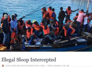 Illegal Sloop with 84 souls on board intercepted in Turks and Caicos