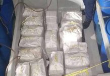 Coast Guard assist drug interception in Colombia.